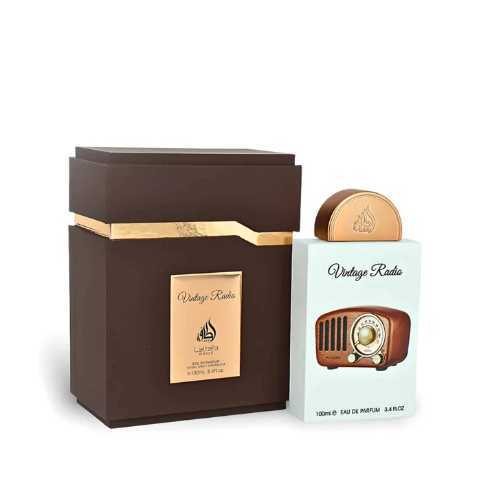 Lattafa Vintage Radio Oriental Woody fragrance