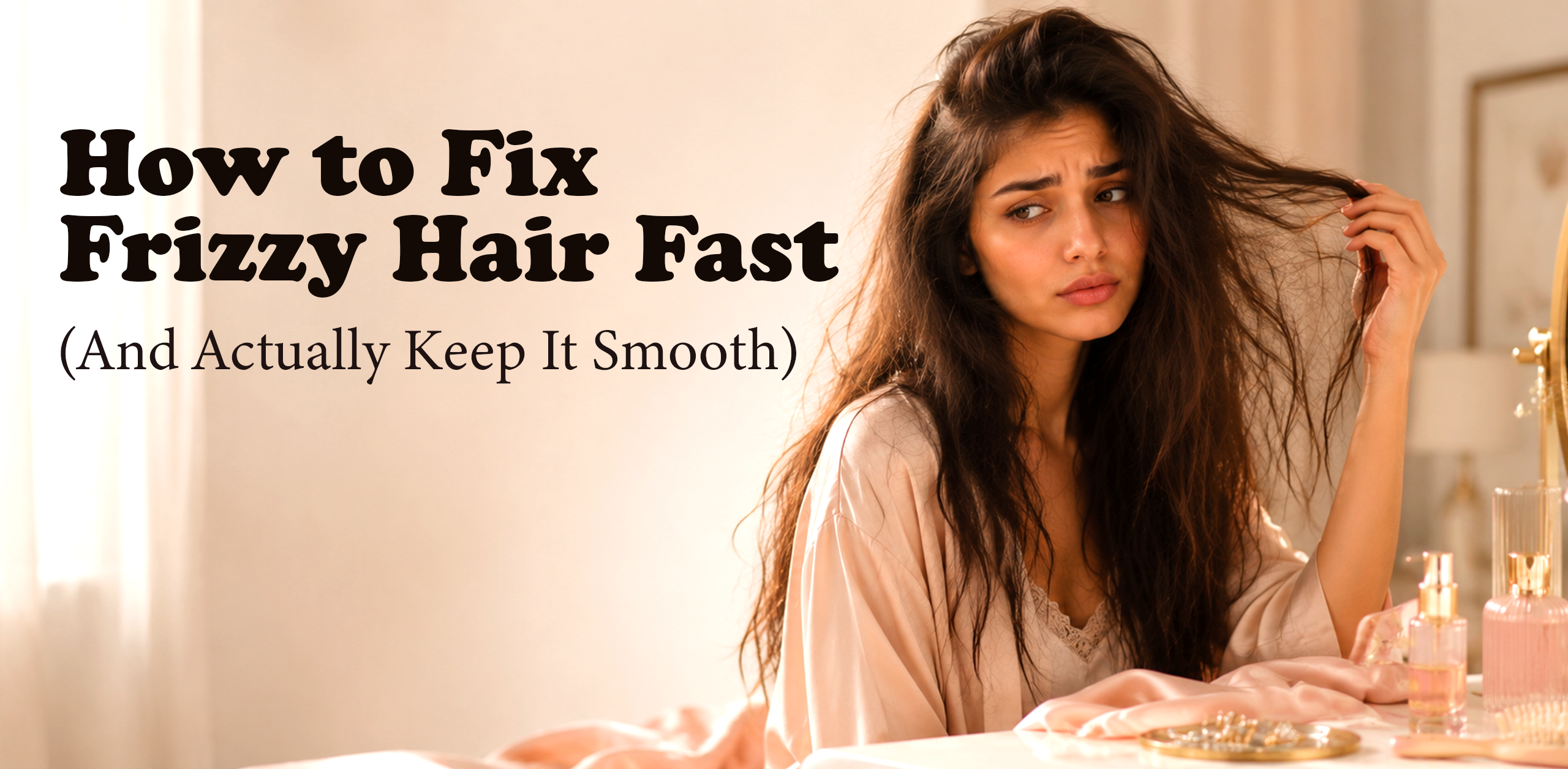 How to Fix Frizzy Hair Fast